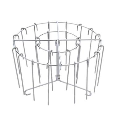 Imagem de Suporte Para Espetos Para Air Fryer,Grelha Vertical Inoxidável para Churrasco | Cozimento Vertical Para Frango Bacon E Churrasco Em Casa Preparo De Alimentos Domésticos