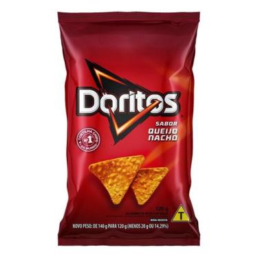 Imagem de Kit c/ 3 Salgadinho Queijo Nacho Doritos 120g