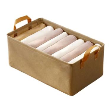 Imagem de Organizador de roupas de armário, organizador de armazenamento de roupas | Caixa de armazenamento de tecido de prateleira do armário Frame de aço | Antedidores de gavetas de tecido de aço organização
