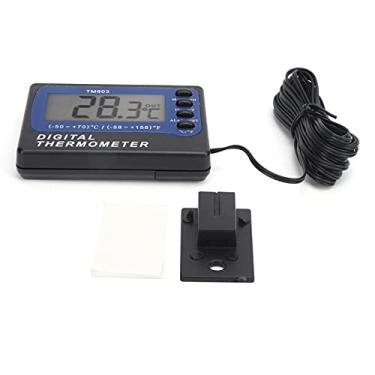 Imagem de Termômetro Digital Tm803 Com Função de Alarme, Medidor de Temperatura para Refrigerador de Aquário Material Abs