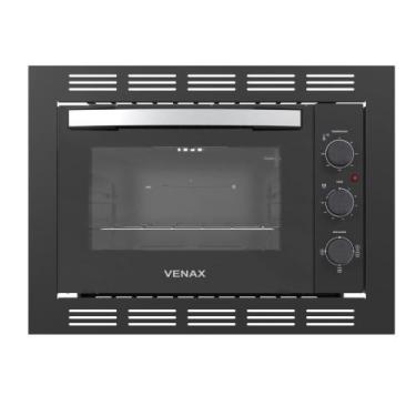 Imagem de Forno de Embutir Elétrico Venax Grand Gourmet 45l Preto 127v, Preto, 1