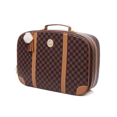 Imagem de Mala Maternidade Lequiqui Harrods - Marrom