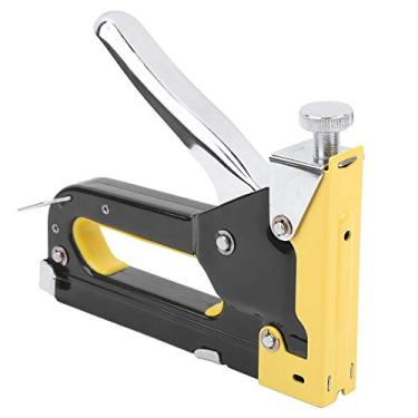 Imagem de Pistola de Grampo 3 Em 1, Pistola de Grampo, Pistola de Pregos Manual 3 Em 1, Pistola de Grampo Resistente Com Capacidade para 600 Pregos para Estofamento, Carpintaria,
