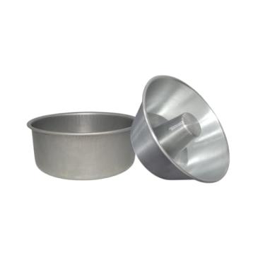 Imagem de Kit 2 Formas para Forno Air Fryer, Redonda para Bolo e Assados, Pudim