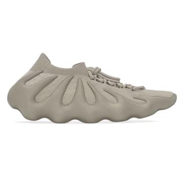 Imagem de adidas Tênis masculino Yeezy 450 com cadarço, Linho de pedra/linho de pedra/pedra Fl, 42