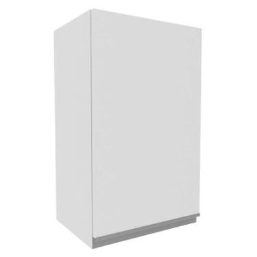 Imagem de Armário Aéreo Acordes Glamy MDF 40cm 1 Porta Branco Madesa, Branco