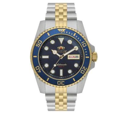 Imagem de Relógio Masculino Automatic Orient Prata F49MM033 D1SX  - Coleção Excl
