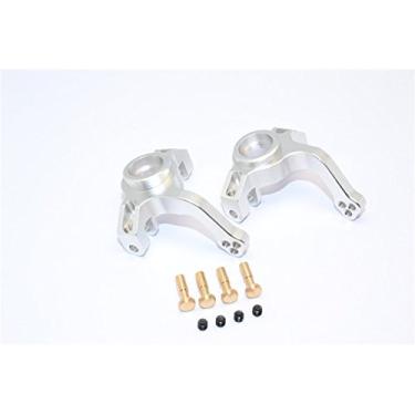 Imagem de Junta de direção dianteira de alumínio - Conjunto 1PR para 1/10 Yeti AX31110 Prata