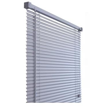 Imagem de Persiana Horizontal PVC 120x130 Perciana Janela Quarto Blackout Sala Quarto Escritorio(Cinza)