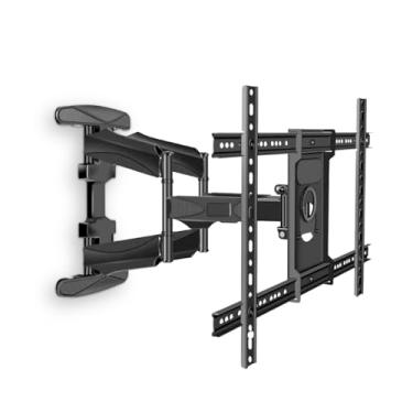 Imagem de Suporte TV Articulado Parede 32 a 86 Polegadas Suporta 46kg Inclinação Rotação 180° LCD LED Sala Quarto SparkBr Padrão Vesa