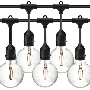 Imagem de Varal de Lâmpadas Gambiarra 5m Externo Interno Pendente LED Filamento 