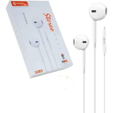 Imagem de Fone De Ouvido com fio e para Celular PMCELL FO15 - MKB
