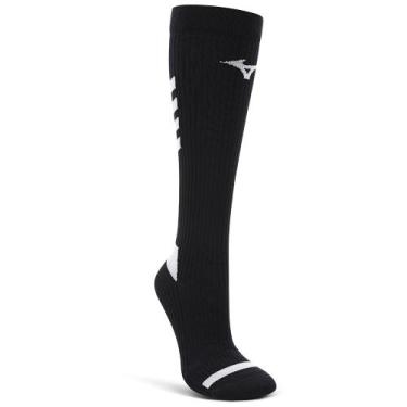 Imagem de Meia Mizuno Compressão Performance II Cano Alto Tam. 39-44, Preto, 39-