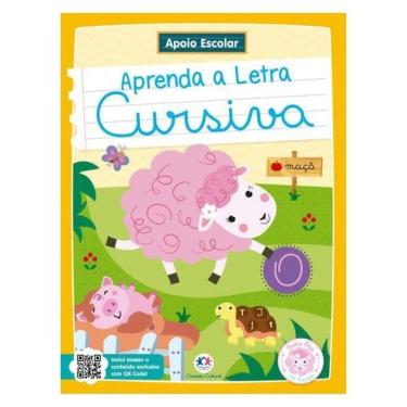 Imagem de Apoio Escolar - Aprenda A Letra Cursiva
