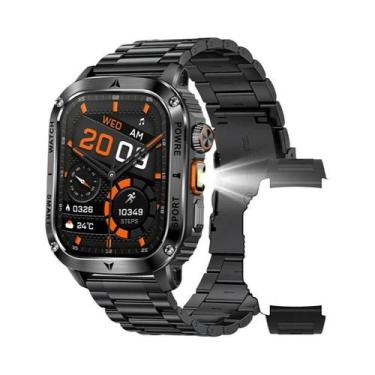 Imagem de Relógio Inteligente Esportivo Masculino LIGE Com Tela De 2.01, Monitor