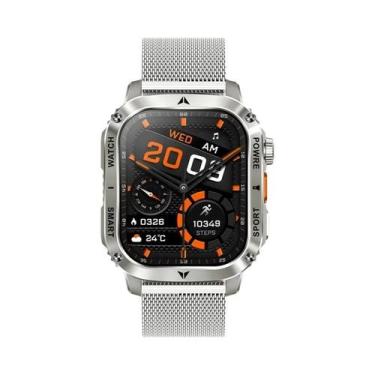 Imagem de Relógio Inteligente Militar Masculino LIGE 2025 Com Lanterna LED, Rast