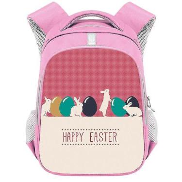 Imagem de Mochilas 2021 páscoa escola primária mochila menina rosa mochila escol