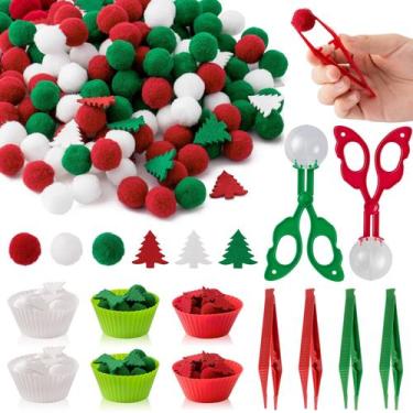 Imagem de Conjunto de classificação de 270 unidades da EzdhuaWuse Christmas Fine