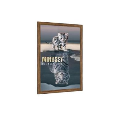 Imagem de Porta-retratos JDZIVTOP Castanho rústico 28x38 cm 11x15 in