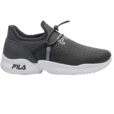 Imagem de Tenis fila play infantil, 31, Preto, Branco
