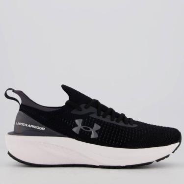 Imagem de Tênis Under Armour Charged Quicker 2 Preto e Branco, 44