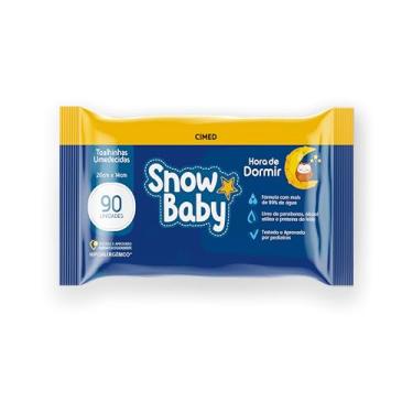 Imagem de Snow Baby – Lenço Umedecido Hidratante com 45 Unidades
