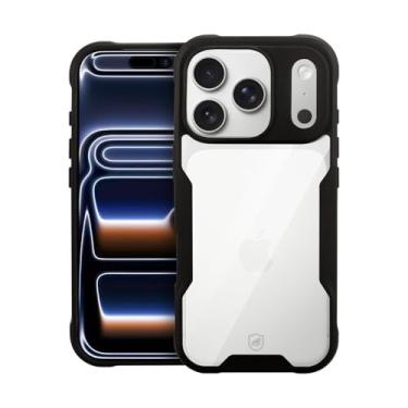 Imagem de Gshield Capa Case Capinha Dual Shock Sense Preta Acabamento Premium Proteção Contra Arranhões, Quedas e Impactos para (iPhone 17 Pro)