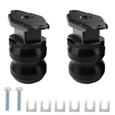 Imagem de Kit de molas auxiliares de ar traseiras para Ford F-350 Super Duty 2017-2025, FR350SDJ Sistema de aprimoramento de suspensão, suporte de carga de borracha