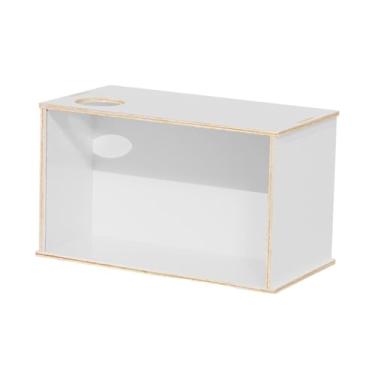 Imagem de Bothyi Caixa de escavação para hamster, caixa de toca, abrigo, gaiola de brincar, recipiente de areia para escavação, degus, pequenos animais, gerbilos, L