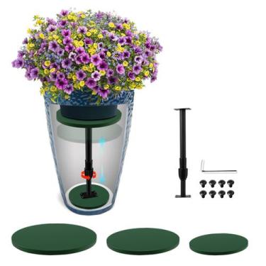 Imagem de Plant Riser Axcoix com altura ajustável de 30-53 cm para vasos grandes