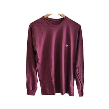 Imagem de Camisa Básica Manga Longa 100% algodão com elástico nos punhos-Masculino