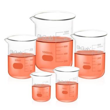 Imagem de Conjunto de copos de vidro Okulab Low Form 3.3 Borosilicate Glass