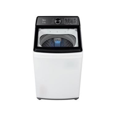 Imagem de Lavadora de Roupas Midea 12kg 10 Programas de Lavagem Branco Wave Impeller MAV04W120/WKBR05
