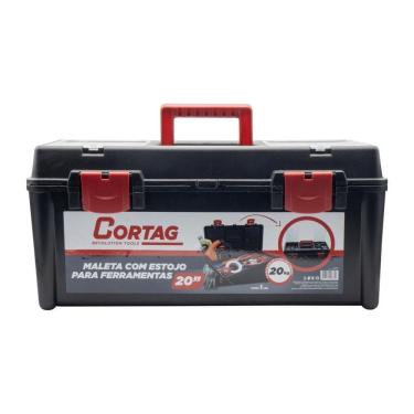 Imagem de Maleta Com Estojo 20`` 20Kg Para Ferramentas 62881 - Cortag