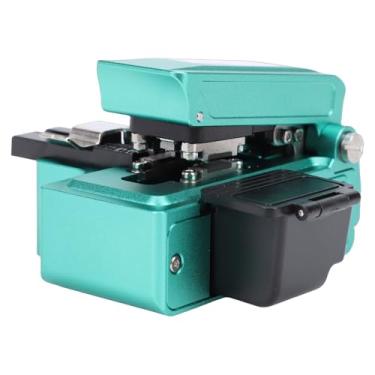 Imagem de Luocute Cutelo de Fibra, Cortador de Fibra óptica Usinado CNC de Alta Precisão Com 24 Posições de Lâmina e Capacidade de 48.000 Cortes, Escala Integrada e Caixa de Armazenamento, para