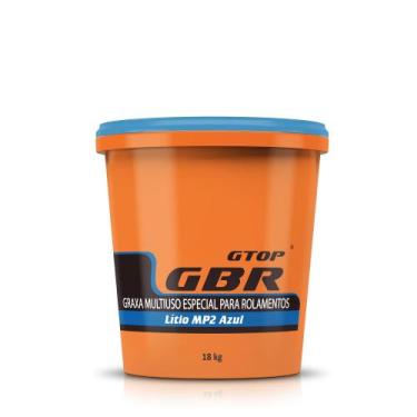 Imagem de Graxa Lítio Mp2 Especial Rolamentos Azul 18 KG  GBR