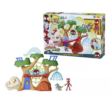 Imagem de Marvel Spidey Amazing Friends Casassauro Aranha - Hasbro F9477
