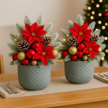 Imagem de Kit 2 Vasos Beta em Polietileno, 3,6L de Capacidade, 18,5 x 12,5 x 15 cm (Cinza)