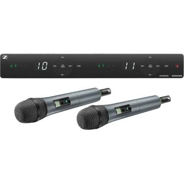 Imagem de Sennheiser Sistema de microfone sem fio de canal duplo XSW 1-835, preto