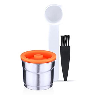 Imagem de Cápsulas de café reutilizáveis aço inoxidável compatíveis com x7 1 Y3 2 Y5 acessório para máquina doméstica ferramentas convenientes e rápidas fazer a