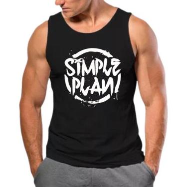 Imagem de Camisa Regata Simple Plan Banda De Rock Malha Algodão - SEMPRENALUTA ,