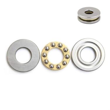 Imagem de XMGKMN 1 rolamento axial de esferas de impulso plano F3-8/9 F4-10 F5-10/11/12 F6-12/14 F7-15/17/13 F8-16/19 F9-17/20~F12-21 Rolamentos de esferas de metal (tamanho: 10 peças, cor: F5-111 )