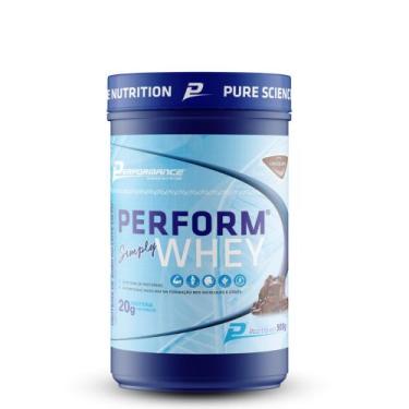 Imagem de Perform Simple Whey - 900g - Performance Nutrition, Chocolate