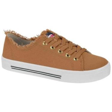 Imagem de Tênis Casual Feminino Lona Moleca 5667.722-Feminino