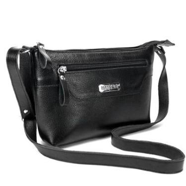 Imagem de Bolsa Feminina em Couro Legitimo Pequena Alça Transversal dia à dia Road Seven-Feminino