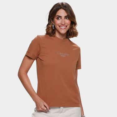 Imagem de Camiseta Calvin Klein Malhão Feminina-Feminino