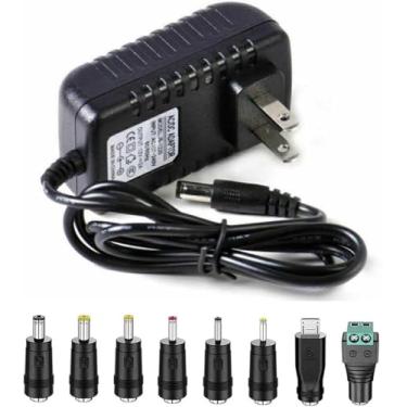 Imagem de Fonte de alimentação 5V 3A 15W CA 100 V ~ 240 V para conversor adaptador CC 5,5 X 2,5 mm 5,5 x 2,1 mm plugue para WS2812B WS2811 WS2801 SK6812 LED Pixel Strip Light Sistema de segurança de câmera CCTV