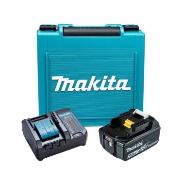 Imagem de Kit De Energia 18v Lxt Makita Kitmak1850b 01 Bateria 5ah + Carregador