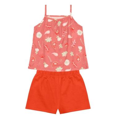 Imagem de Conjunto infantil menina floral Brandili