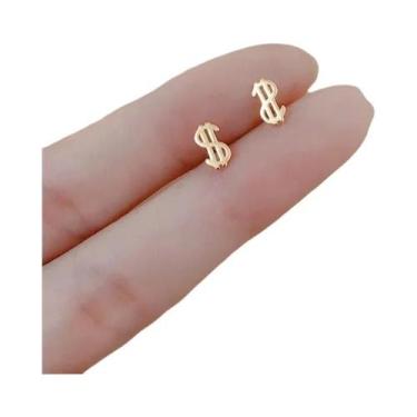 Imagem de Brincos De Coração Gold Wing Para Mulheres E Adolescentes, Joias De Pr